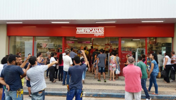 Americanas Express é inaugurada nesta quinta-feira, no centro de Adamantina (Foto: Daniel Fabri/Cedida).