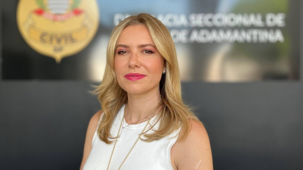 Delegada da Policia Civil em Adamantina, Laiza Rigatto (Cedida/Arquivo).