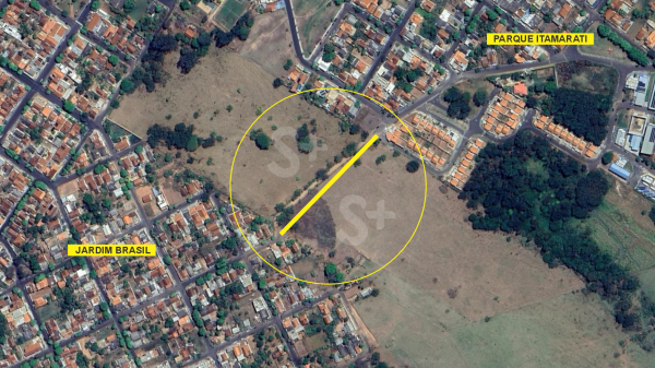 (Imagem: Google Maps. Arte: Siga Mais).