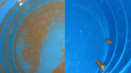 Limpeza periódica evita que água seja contaminada e fique imprópria para consumo (Ilustração).