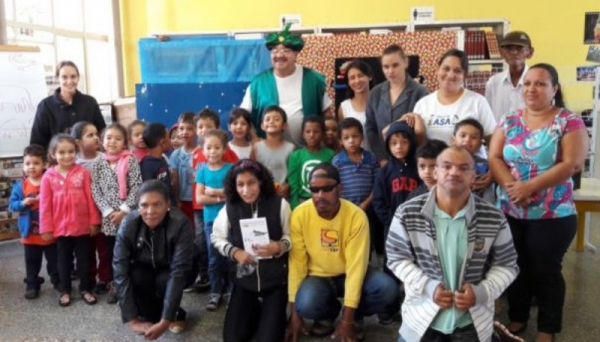 Projeto ASA e CRAS têm ações comemorativas ao Dia do Livro, realizadas em parceria com a Biblioteca Municipal de Adamantina (Foto: Cedida).