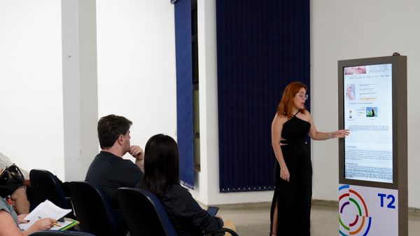 Rodada de TCC envolveu mais de 300 alunos (Imagem: Jo?o Pedro).