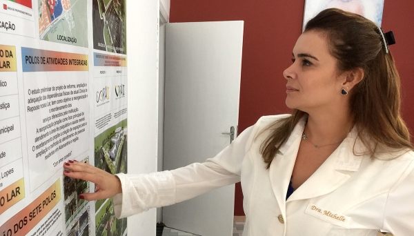 Médica psiquiatra Michelle Medeiros Lima Salione é a nova diretora técnica do PAI Nosso Lar, de Adamantina (Foto: Siga Mais).