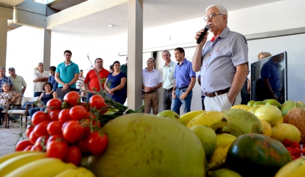 Entusiasta e pioneiro no PAA, Antônio Manzano destacou a importância do Programa (Foto: Acácio Rocha).