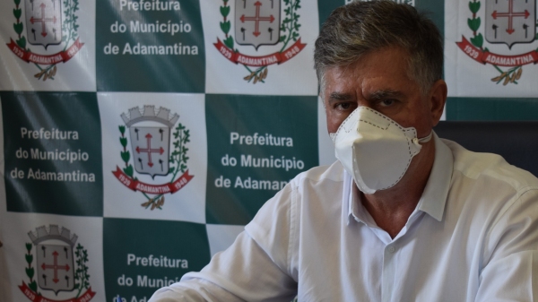 Prefeito de Adamantina, Márcio Cardim (Da Assessoria).