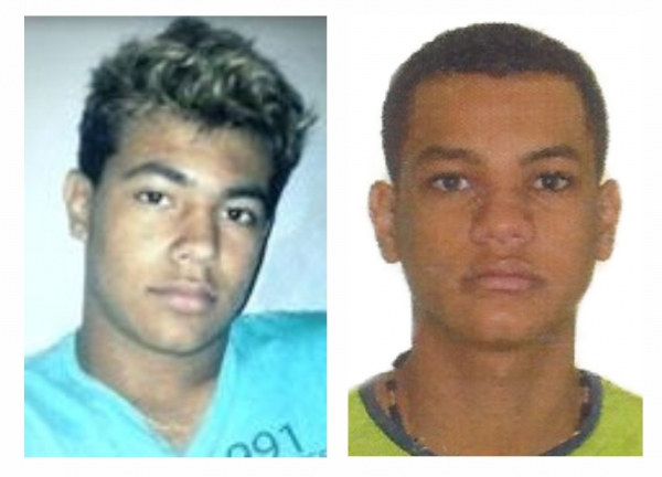 Márcio Pimentel e Guilherme Moreira foram mortos na madrugada de hoje (2) em Santa Mercedes (Foto: Reprodução)