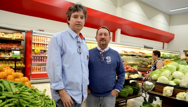 Marcos Godoi e o consultor José Eduardo Marra (Foto: Acácio Rocha)