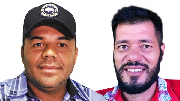 Marcos Lama e Marcelo Sato, pré-candidatos a prefeito e vice-prefeito, pelo PSD (Reprodução/AdamantinaNet).