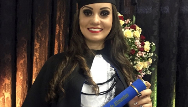 Maria Paula Fortuna Clara se formou na UniFAI em dezembro de 2016 e inicia nova etapa da formação acadêmica neste mês (Foto: Arquivo Pessoal).
