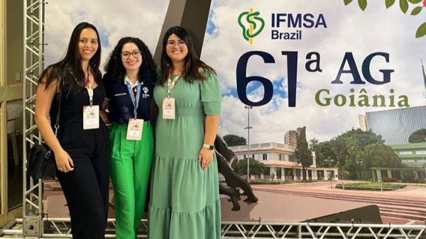Certificacao foi concedida em 26 de outubro na Assembleia Geral da IFMSA Brazil em Goiania/GO (Acervo Pessoal).