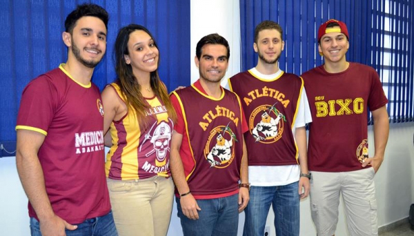 Representantes da UniFAI se preparam para a primeira edição dos Jogos de Medicina do estado; evento será de 9 a 11 de setembro em Itápolis, na região de Araraquara. (Foto: Daniel Torres)