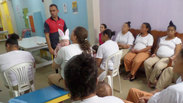 Atividade foi realizada na Penitenciaria Feminina de Tupi Paulista (Cedida).