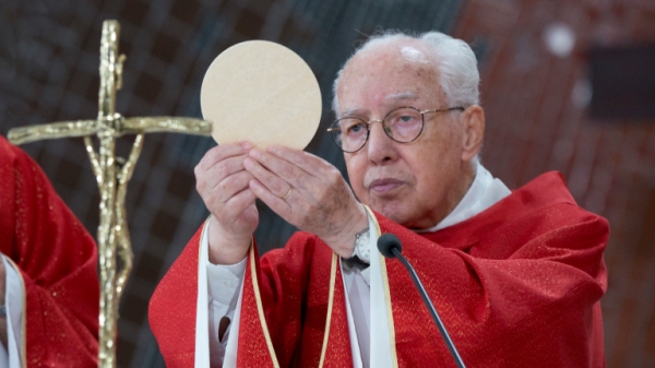 Monsenhor Jonas Abib morre aos 85 anos em sua casa, em Cachoeira Paulista (Foto: Bruno Marques/Canção Nova).