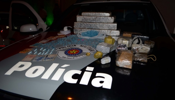 Flagrante de trafico de drogas foi em julho de 2026 (Arquivo).