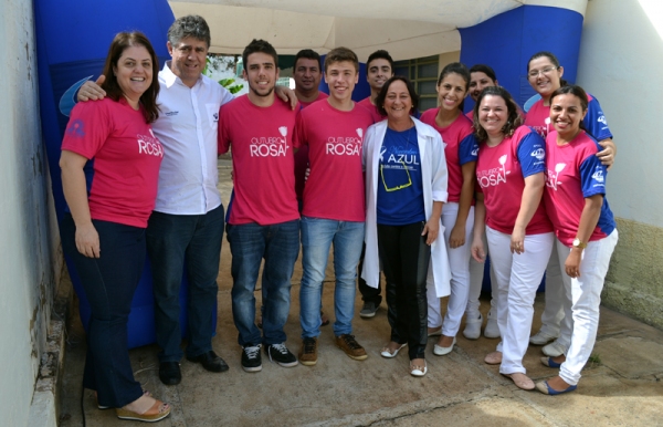 FAI mobiliza equipe e estudantes na programação do Novembro Azul (Foto: Assessoria de Imprensa).