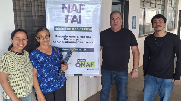 Atendimento realizado no NAF, localizado no campus II da FAI (Imagem: Pablo Sandu/FAI).