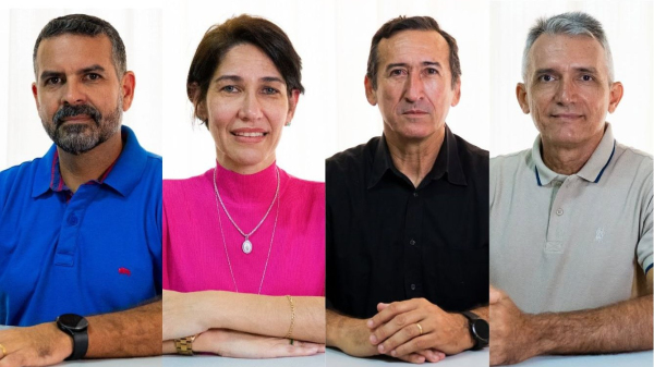 Os quatro nomes anunciados completam as cadeiras do secretariado municipal para 2025 (Divulgacao).