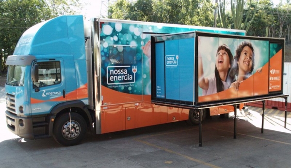 Unidade móvel do Nossa Energia fica em Adamantina nesta quinta e sexta (Divulgação).
