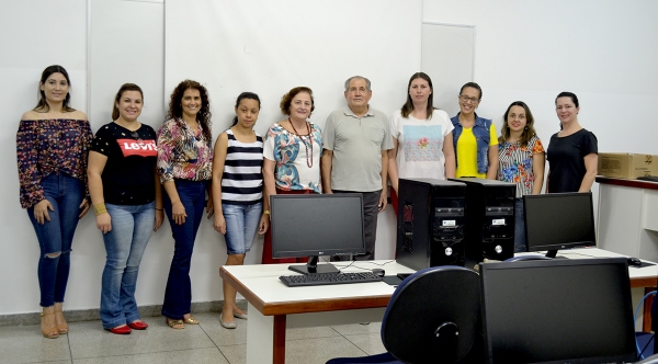 Nova equipe do Pibid da UniFAI se reuniu em 30 de agosto (Foto: Priscila Caldeira).