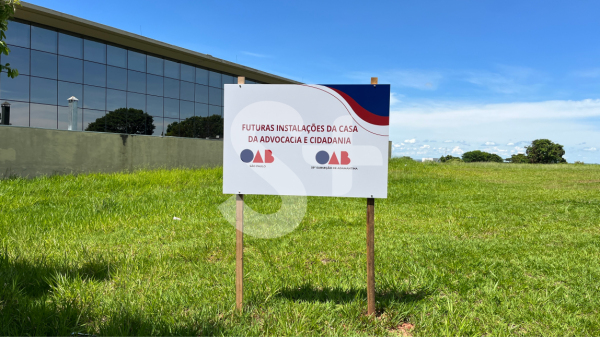Terreno que vai abrigar a nova sede da OAB de Adamantina fica ao lado do Tribunal de Contas (Siga Mais).