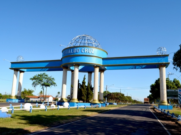 Osvaldo Cruz terá monitoramento por câmeras e instalação é iniciada em pontos de entrada e saída da cidade. (Foto: Acácio Rocha)