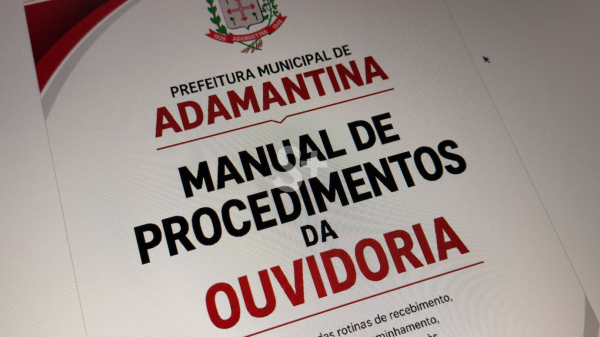 Manual foi publicado pela Prefeitura de Adamantina (Siga Mais).
