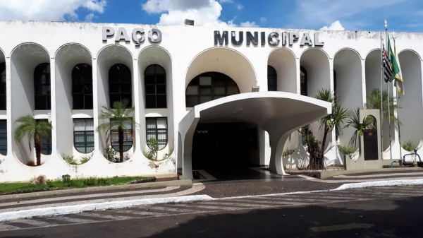 Paço Municipal de Tupã (Divulgação/Prefeitura de Tupã).