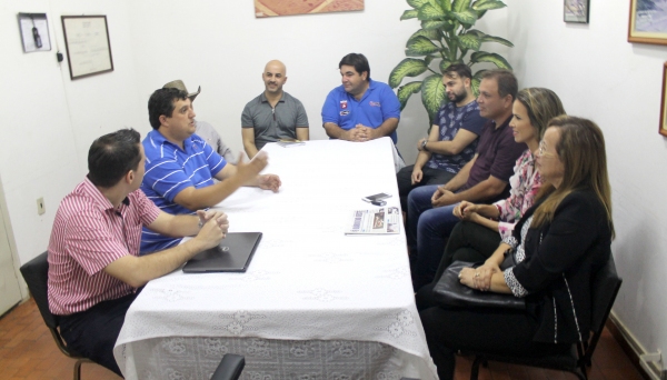 Reunião traçou aspectos do Desafio do Bem, que vai ser realizado no Adamantina Rodeo Festival, em prol ao Polo de Atividades Integradas (PAI) Nosso Lar (Foto: Luan Nóbrega/Cedida).