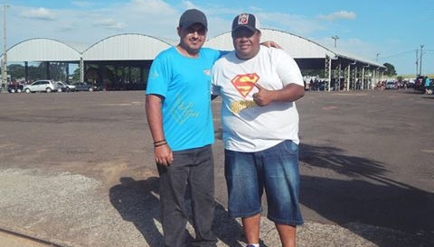 Carlos Eduardo Paiollo e Alex Onça, organizadores do evento (Foto: Cedida).