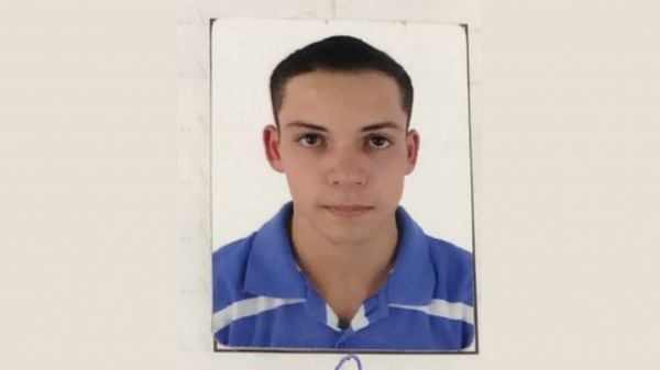 O forneiro Luiz Fernando da Silva Pinheiro, de 25 anos, vítima do acidente (Reprodução/Panorama Notícia).