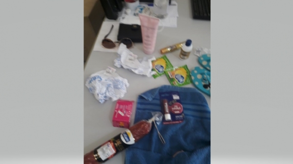 Produtos furtados e recuperados pela Polícia (Divulgação/PM).