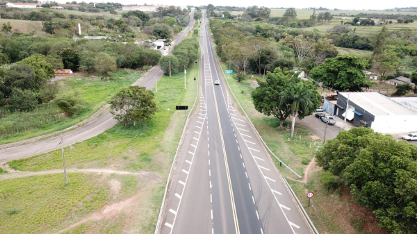 KM 593 da SP-294, trecho do Parque do Sol e Vila Jamil de Lima, vai receber uma das passarelas (Eixo SP).
