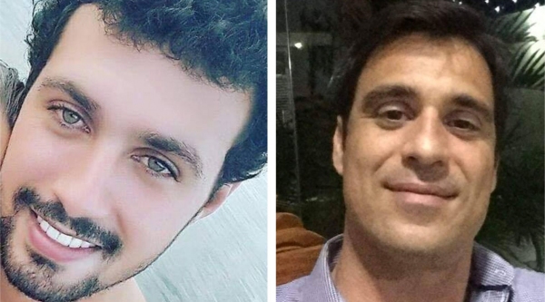 Edvaldo Ito Maia Maldonado, de 21 anos, filho do ex vice-prefeito de Panorama, e Leandro Ramalho Froio, morador de São Paulo e que tem familiares de Tupi Paulista, morreram na tragédia (Reprodução: Panorama Notícia).