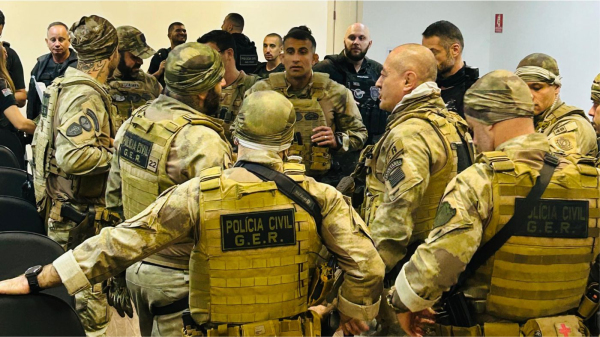 Mandados foram cumpridos em oito cidades de SP e uma do PR (Cedida/PC).