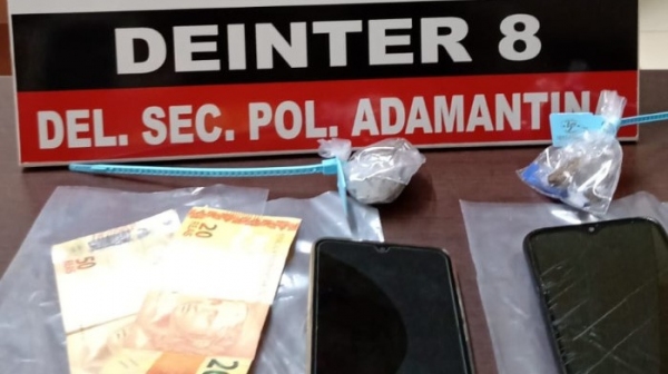 Droga apreendida pelos policiais (Divulgação/Polícia Civil).