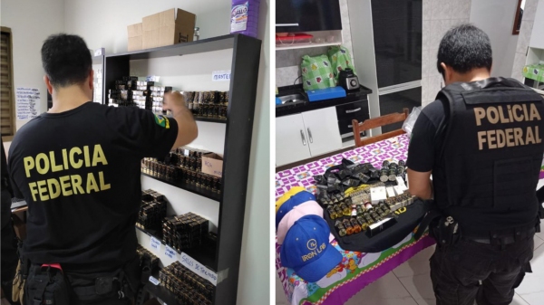 Foram cumpridos oito mandados na região de Presidente Prudente. Cinco pessoas foram presas (Divulgação/PF).