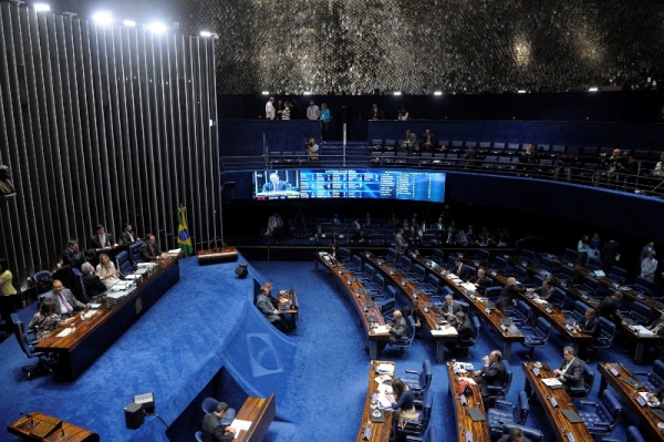 Dilma começa a falar às 9h e expectativa é de que depoimentos se estenda até parte da noite. (Foto: Pedro França/ Agência Senado)