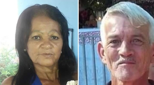 Sônia Aparecida Aquino, de 59 anos e Nelson Gomes de Brito, de 61 anos, eram  moradores no Jardim Brasil (Reprodução/Funerária Flor de Lótus).