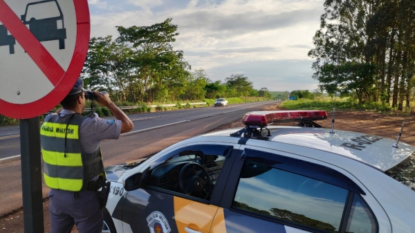 Fiscalização tem o foco de garantir a segurança viária e reduzir acidentes e mortes nas rodovias (Arquivo).