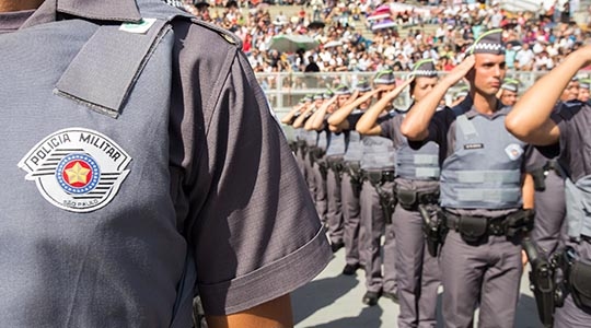 Concurso vai selecionar 2.700 novos soldados de 2ª classe para reforçar o patrulhamento em todo Estado de São Paulo (Governo de SP).