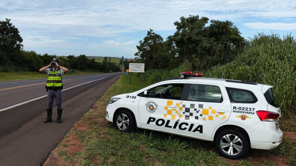 Equipes atuam com refor?o na fiscaliza??o, nas rodovias da regi?o (Cedida/PM Rodovi?ria).