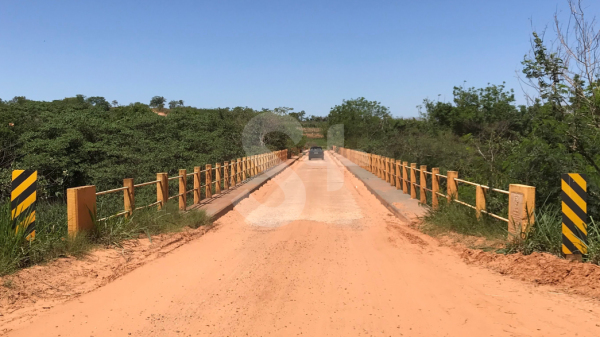 Ponte fica interditada a partir desta sexta-feira, 27 de outubro, para obras de asfaltamento da estrada (Arquivo/Siga Mais).