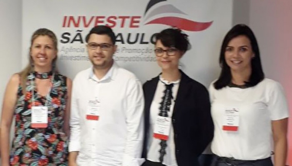 Representantes de Adamantina no encontro do Investe SP em Presidente Prudente (Assessoria de Imprensa).