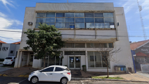 Prefeitura de Lucelia (Google Street View).