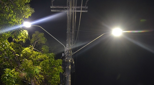 Iluminação pública com led alcançará novos pontos em Adamantina (Ilustração).