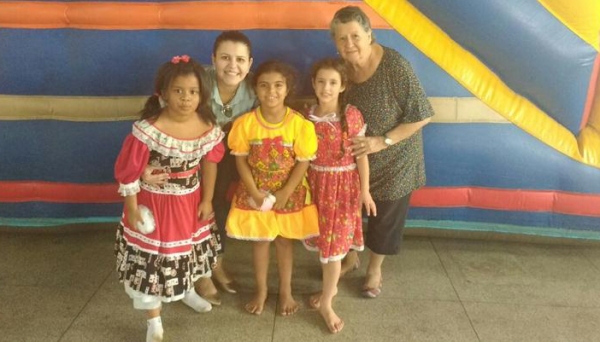 Atividade comemorativa foi voltada às quase noventa crianças e adolescentes atendidas pela entidade. (Foto: Assessoria de Imprensa)