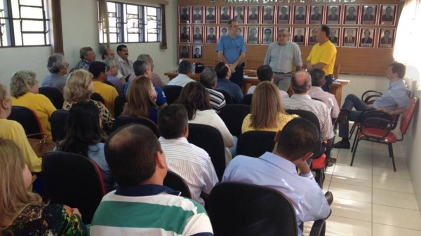 Eleição da nova coordenação regional do PSDB foi em Lucélia, no último sábado.