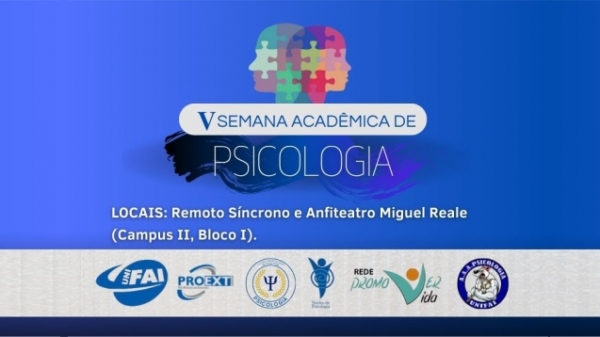 Programação, que marca 60 anos da Psicologia no Brasil, conta com minicurso on-line, mesas-redondas e mostra presencial no Câmpus II (Divulgação/Iago Modesto Januário/Psicologia UniFAI).
