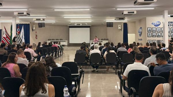 Para professores, VI EPEDU marca inicio do ano letivo na FAI (Imagem: Gustavo Amaral).