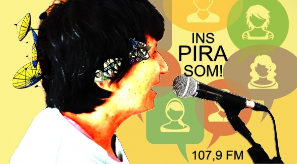 Programas de rádio são produzidos com a participação de pacientes psiquiátricos da clínica PAI Nosso Lar de Adamantina (Divulgação).
